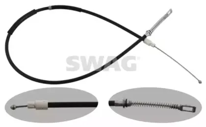 30 93 6936 SWAG Трос, стояночная тормозная система